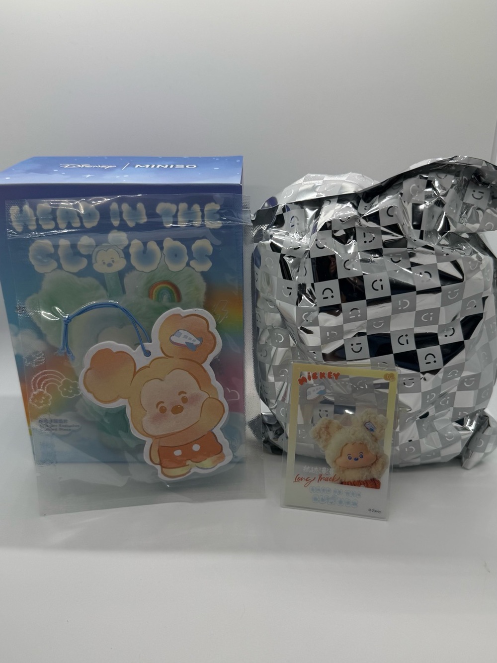 MINISO Disney Mickey Cloud Fantasy Series Vinyl Plush Blind Box- Long Track